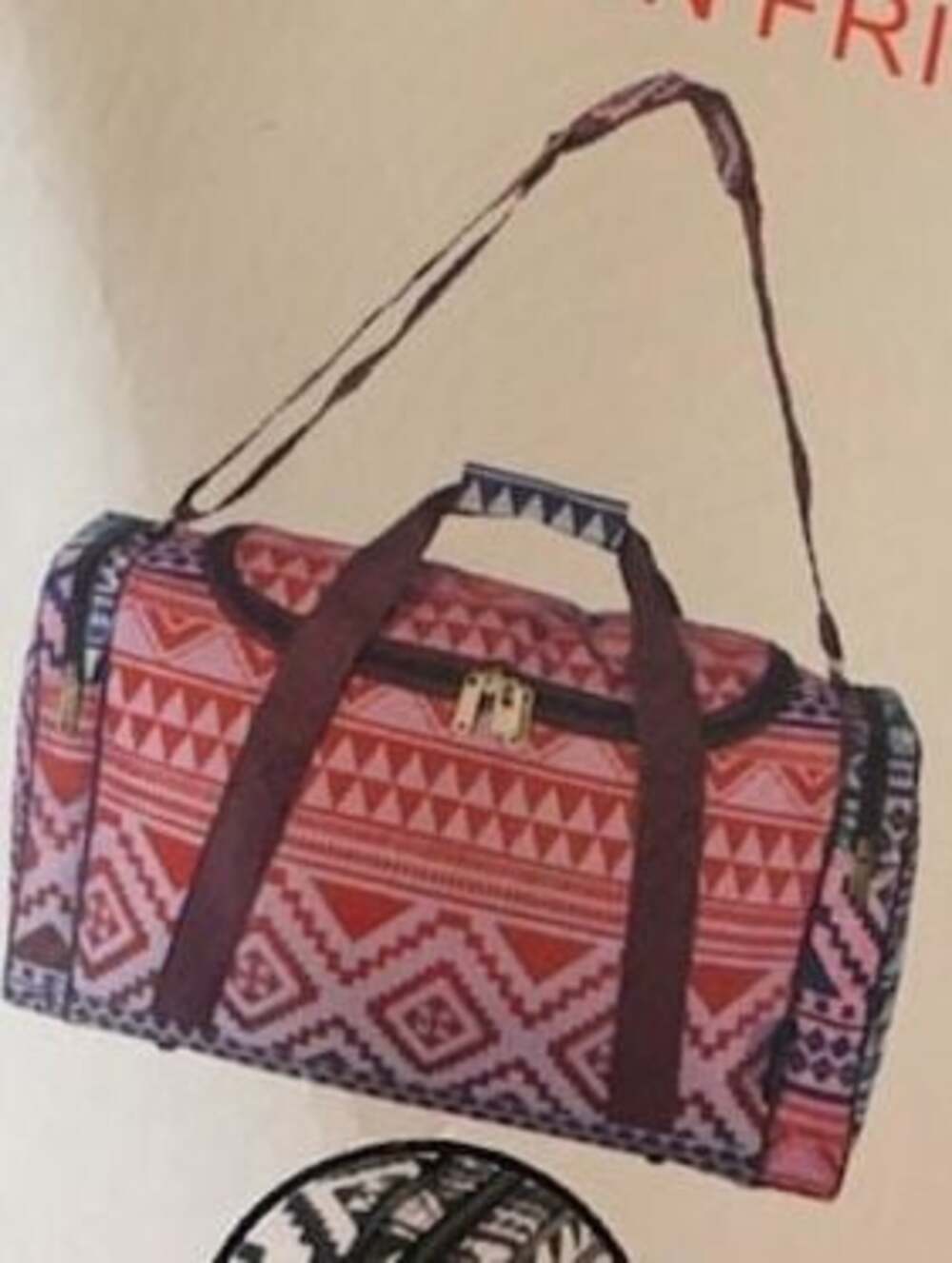 5 Cities The Aztec Collection 21" Cabin Friendly Travel Duffel Bag